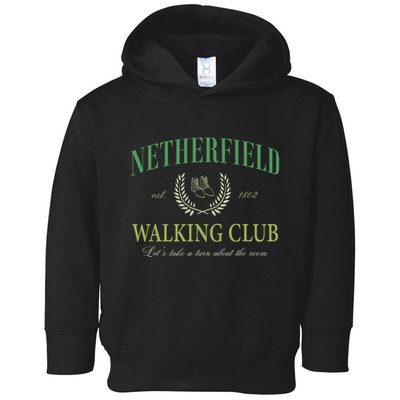 Netherfield Walking Club LetS Take A Turn About The Room Toddler Hoodie