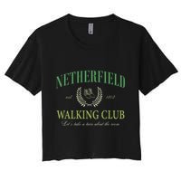 Netherfield Walking Club LetS Take A Turn About The Room Crop Top