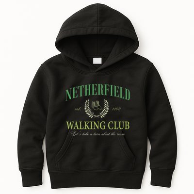 Netherfield Walking Club LetS Take A Turn About The Room Kids Hoodie