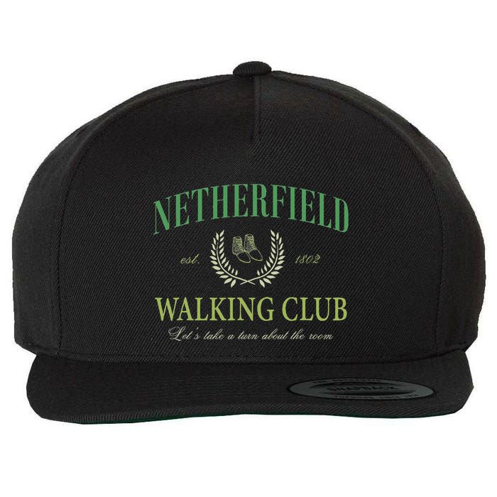 Netherfield Walking Club LetS Take A Turn About The Room Wool Snapback Cap