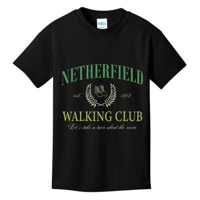 Netherfield Walking Club LetS Take A Turn About The Room Kids T-Shirt