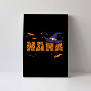 Nana Witch Cute Grandma Nana Halloween Costume Funny Canvas