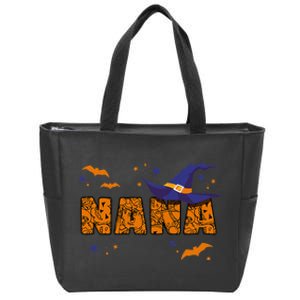 Nana Witch Cute Grandma Nana Halloween Costume Funny Zip Tote Bag