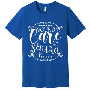 Nurse Wound Care Squad Leopard Cute Nursing Rn Gift Premium T-Shirt