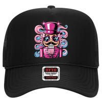 Nutcracker WhatS Crackin Christmas Celebration High Crown Mesh Back Trucker Hat