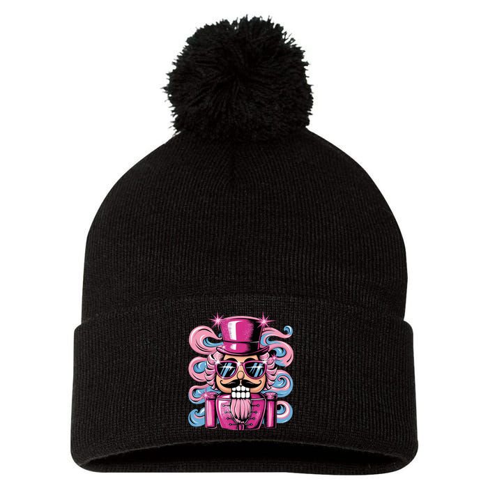 Nutcracker WhatS Crackin Christmas Celebration Pom Pom 12in Knit Beanie