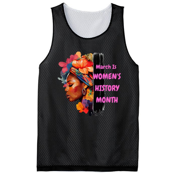 National Woman Day March Is 's History Month Mesh Reversible Basketball Jersey Tank