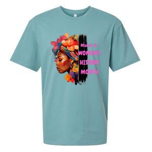 National Woman Day March Is 's History Month Sueded Cloud Jersey T-Shirt