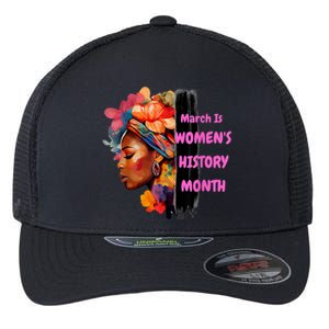 National Woman Day March Is Women's History Month Flexfit Unipanel Trucker Cap