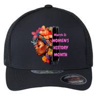 National Woman Day March Is Women's History Month Flexfit Unipanel Trucker Cap