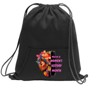 National Woman Day March Is Women's History Month Sweatshirt Cinch Pack Bag