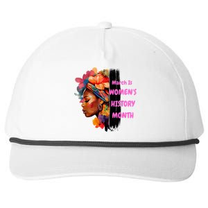 National Woman Day March Is Women's History Month Snapback Five-Panel Rope Hat