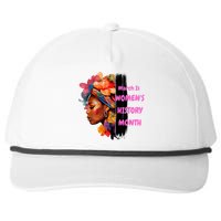 National Woman Day March Is Women's History Month Snapback Five-Panel Rope Hat