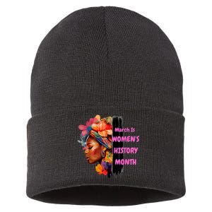 National Woman Day March Is Women's History Month Sustainable Knit Beanie