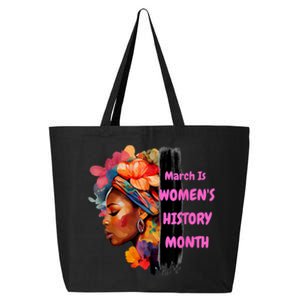 National Woman Day March Is Women's History Month 25L Jumbo Tote