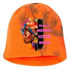 National Woman Day March Is Women's History Month Kati - Camo Knit Beanie