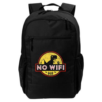 No Wifi Dino No Wifi Reception Disorder Daily Commute Backpack