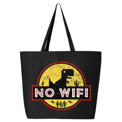 No Wifi Dino No Wifi Reception Disorder 25L Jumbo Tote