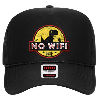 No Wifi Dino No Wifi Reception Disorder Trucker Hat
