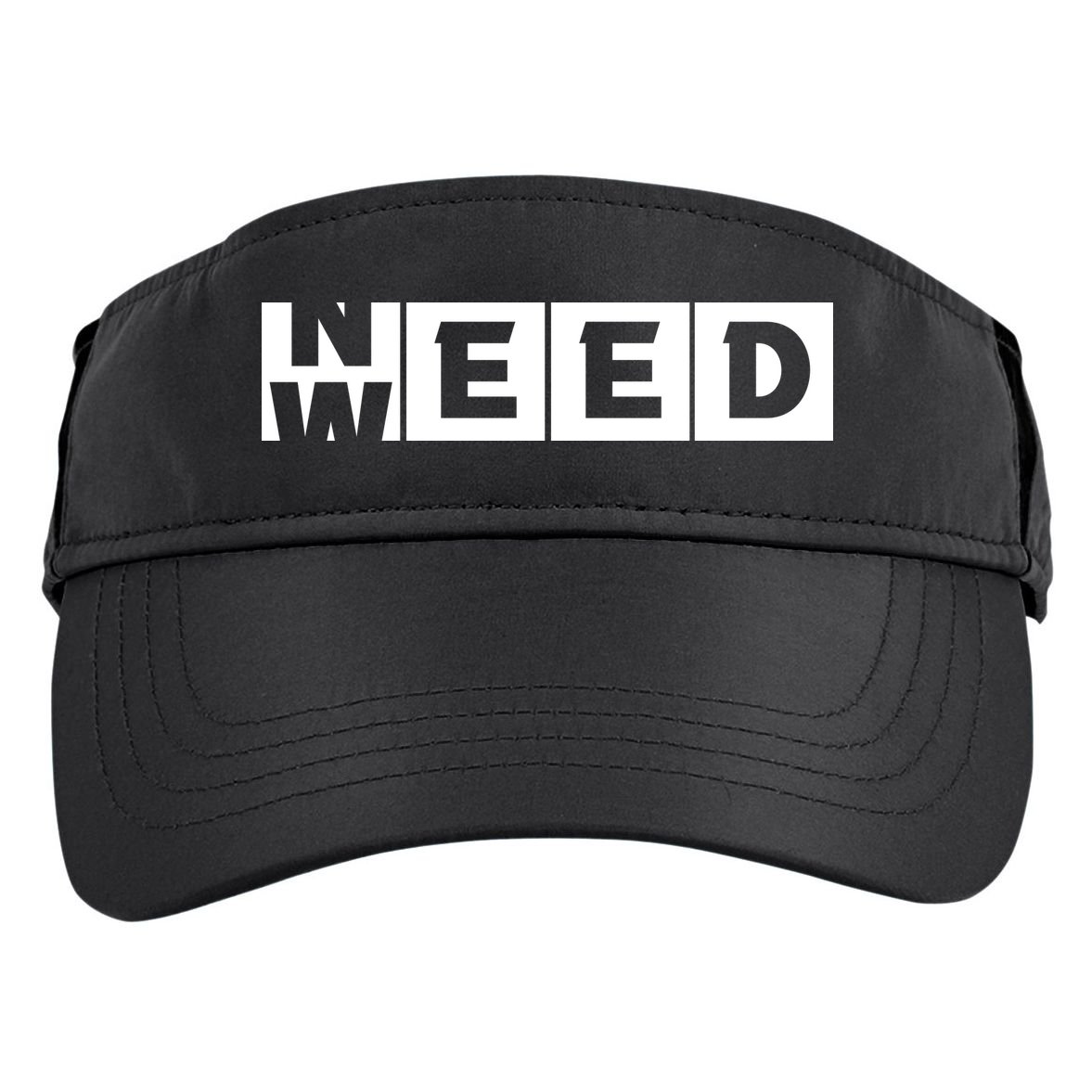 Need Weed | Funny Cannabis Weed Adult Drive Performance Visor