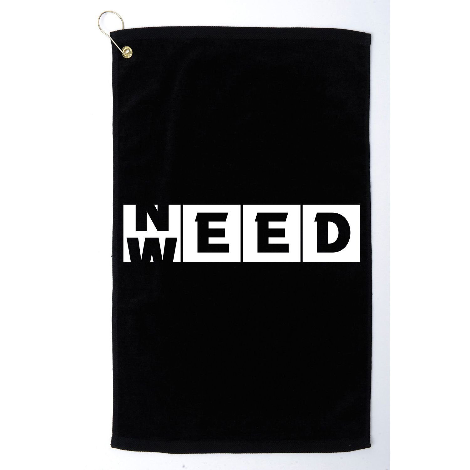 Need Weed | Funny Cannabis Weed Golf Towel