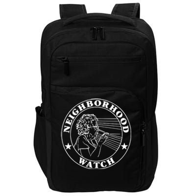 Neighborhood Watch Funny Impact Tech Backpack