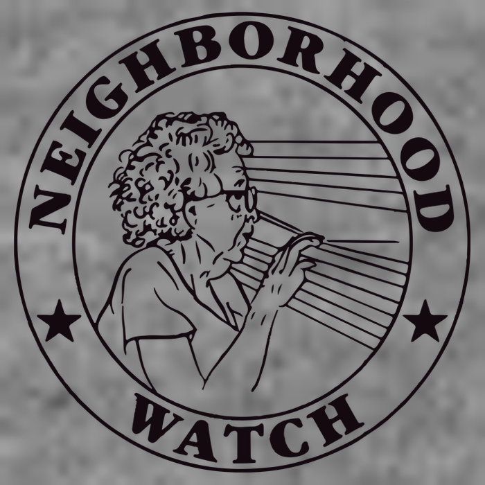 Neighborhood Watch Funny Toddler Hoodie