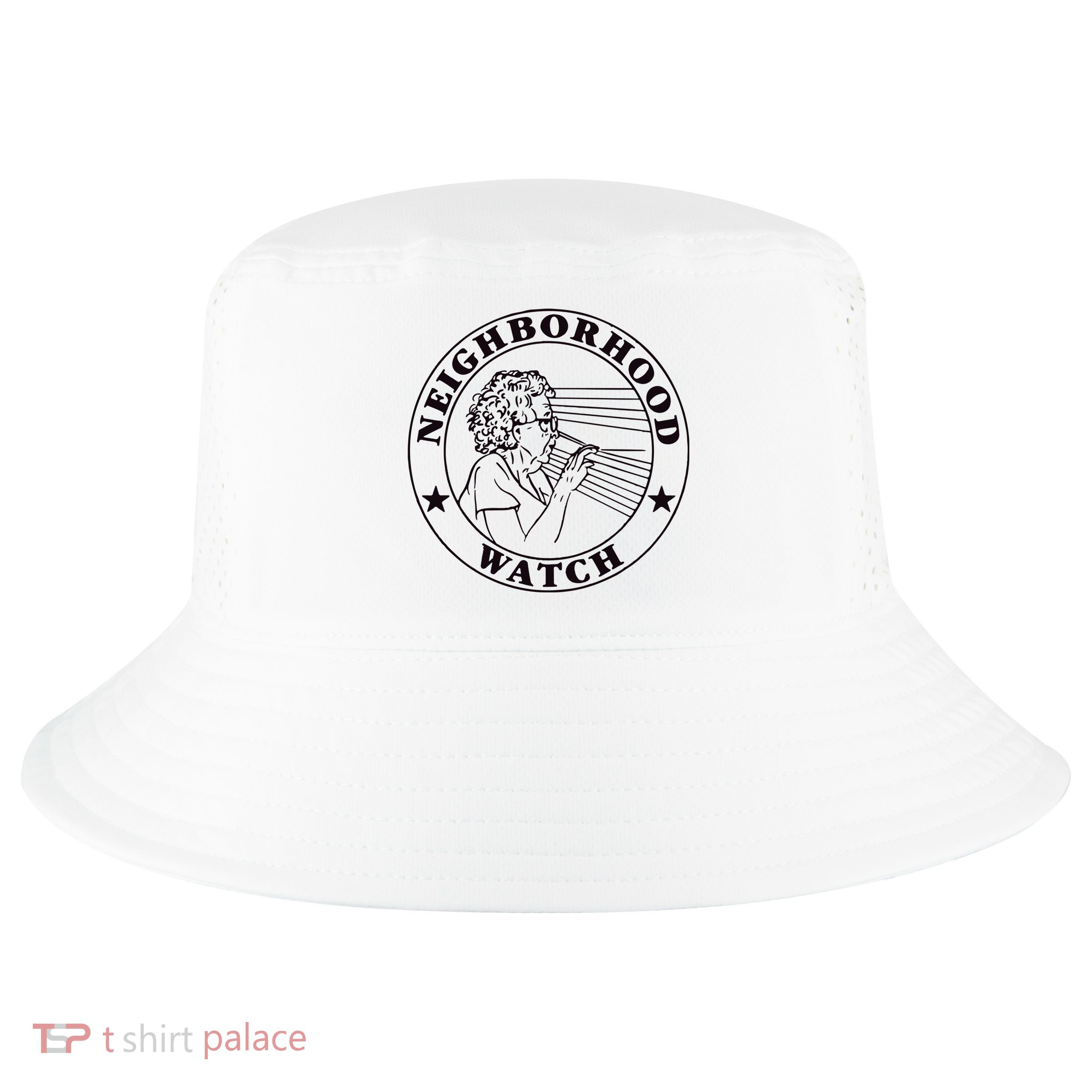Neighborhood Watch Funny Cool Comfort Performance Bucket Hat