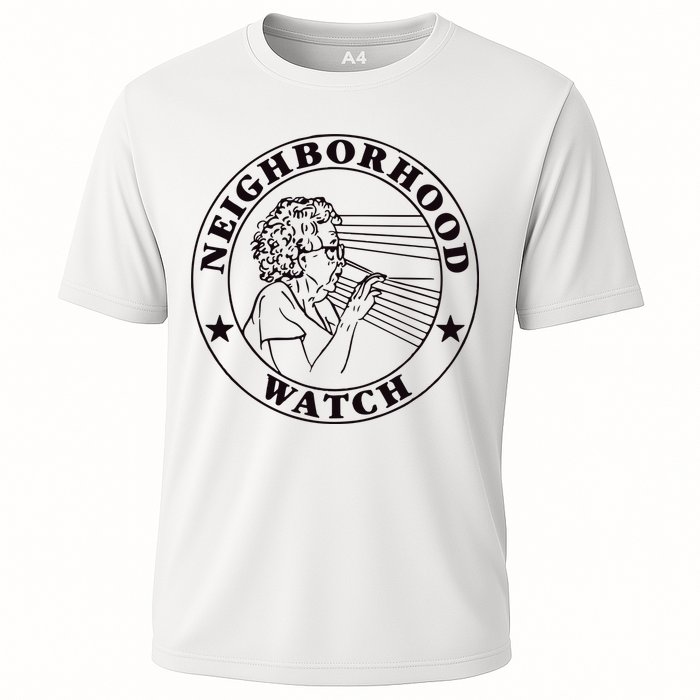 Neighborhood Watch Funny Cooling Performance Crew T-Shirt