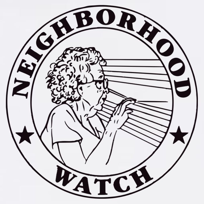 Neighborhood Watch Funny Cooling Performance Crew T-Shirt