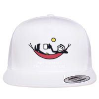 Not Working From Anywhere Flat Bill Trucker Hat