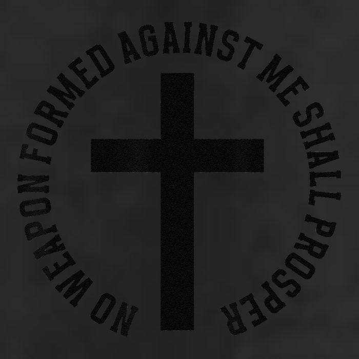 No Weapon Formed Against Me Shall Prosper 25L Jumbo Tote