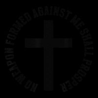 No Weapon Formed Against Me Shall Prosper Tie-Dye T-Shirt