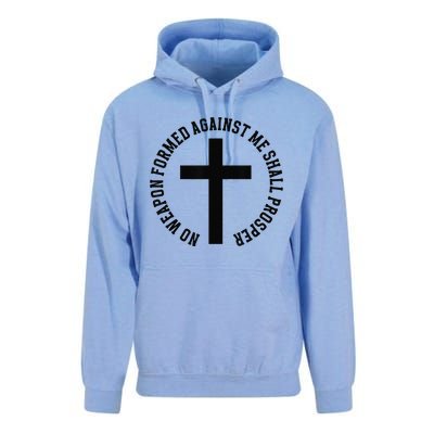 No Weapon Formed Against Me Shall Prosper Unisex Surf Hoodie