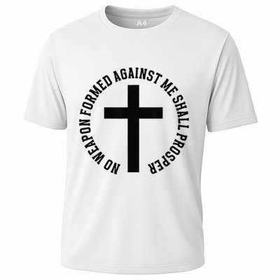 No Weapon Formed Against Me Shall Prosper Performance Shirt