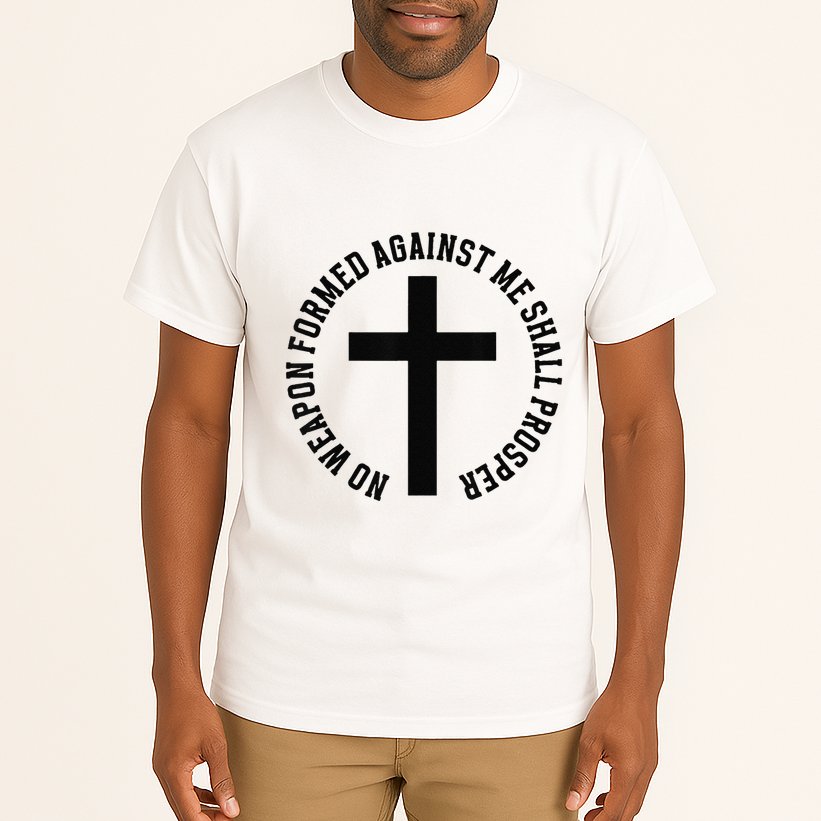 No Weapon Formed Against Me Shall Prosper Tall T-Shirt