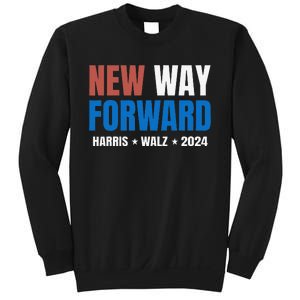 New Way Forward Harris Walz 2024 Kamala Harris Tim Walz Vote Sweatshirt