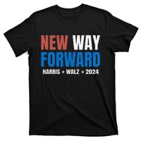 New Way Forward Harris Walz 2024 Kamala Harris Tim Walz Vote T-Shirt