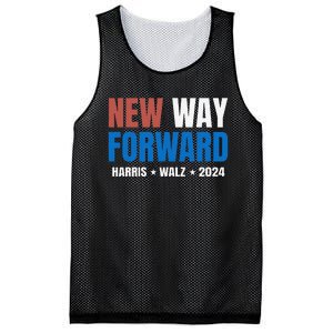 New Way Forward Harris Walz 2024 Kamala Harris Tim Walz Vote Mesh Reversible Basketball Jersey Tank