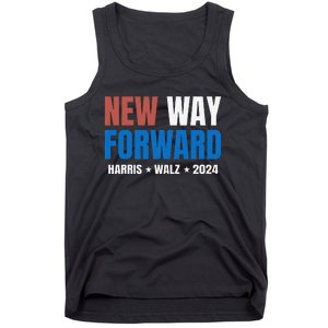 New Way Forward Harris Walz 2024 Kamala Harris Tim Walz Vote Tank Top