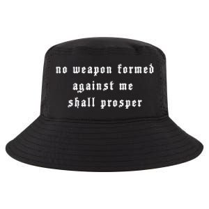 No Weapon Formed Against Me Shall Prosper Isaiah 5417 Cool Comfort Performance Bucket Hat