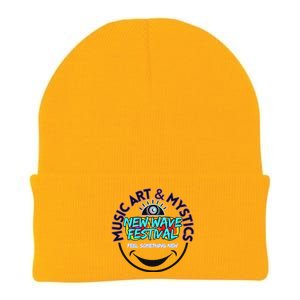 New Wave Festival Music & Art Knit Cap Winter Beanie