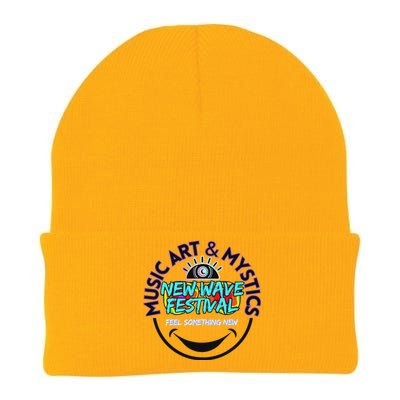 New Wave Festival Music & Art Knit Cap Winter Beanie