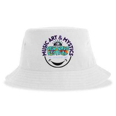 New Wave Festival Music & Art Sustainable Bucket Hat