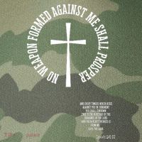No Weapon Formed Against Me Shall Proser Jesus Is King Christian Legacy Tie Dye Trucker Hat
