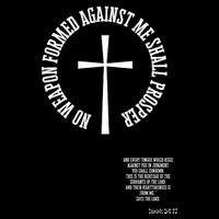 No Weapon Formed Against Me Shall Proser Jesus Is King Christian Short Acrylic Beanie