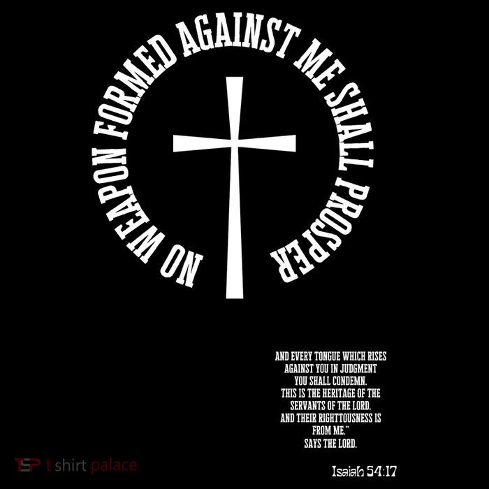 No Weapon Formed Against Me Shall Proser Jesus Is King Christian Short Acrylic Beanie