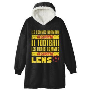 Normal Watch Football Lens Hooded Wearable Blanket