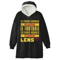 Normal Watch Football Lens Hooded Wearable Blanket