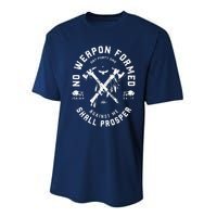 No Weapon Formed Shall Prosper Day Forty One Against Me Performance Sprint T-Shirt